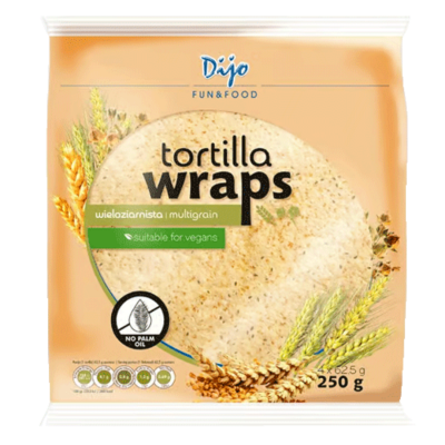 Dijo Tortilla Wraps - 250g (4x62,5g)