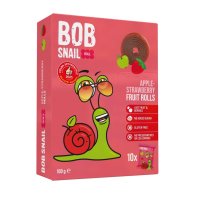 ŠNEK BOB Jablko-jahoda ovocné rolky 100 g