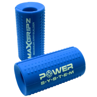 Power System Gripy na posilovací tyč MAX GRIPZ modré - M