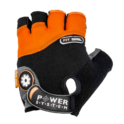 Power System Rukavice FIT GIRL PS-2900 oranžové - XL