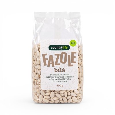 Country Life Fazole bílá velká BIO 500 g