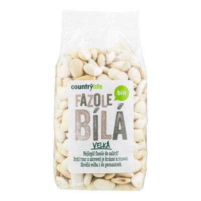 Country Life Fazole bílá velká BIO 500 g
