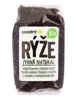 Country Life Rýže černá natural BIO 500 g