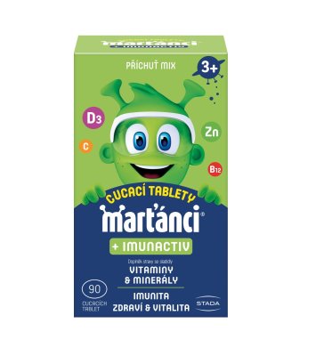 Marťánci Imuno MIX 90 cucacích tablet