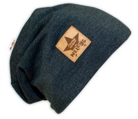 Baby Nellys Bavlněná čepička ® - grafit vel.  104