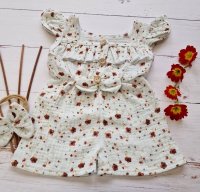 Z&Z Body s nohavičkami kr. rukáv + čelenka, mušelín, 2D sada,, bílá