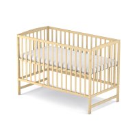 NELLYS Postýlka pro miminko ANNA 120x60cm - přírodní