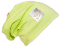 Baby Nellys Bavlněná čepička ® - limetka vel.  104