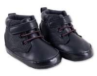 YO ! Kojenecké capačky/botičky - černé vel. 0/6 m