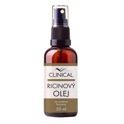 Clinical Ricinový olej za studena lisovaný 50ml