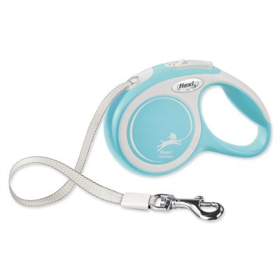 Flexi New Comfort XS popruh 3m světle modrá do 12kg