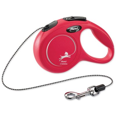Flexi New Classic lanko XS 3m do 8kg červené