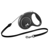 Flexi Black Design S lanko 5m černá do 12kg