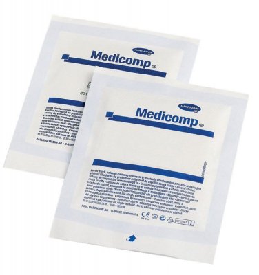 Medicomp Kompres sterilní 10 x 10 cm 25 x 2 ks
