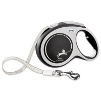 Flexi New Comfort L popruh 8m černá do 50kg