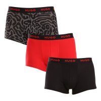 HUGO 3PACK pánské boxerky vícebarevné (50517894 974) L
