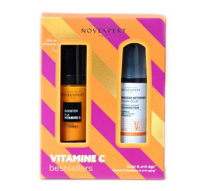 NOVEXPERT Dárková sada bestsellerů s vitaminem C 2 ks