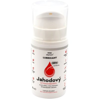 Cestovní balení Jahodový lubrikační gel (15 ml)