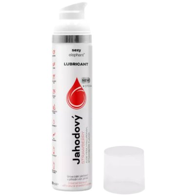 Jahodový lubrikační gel (100 ml)
