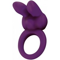 Vibrační erekční kroužek Silicone Rabbit