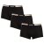 BOSS 3PACK pánské boxerky černé (50516542 001) L