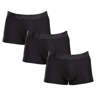 Under Armour 3PACK pánské boxerky černé (1383882 001) M