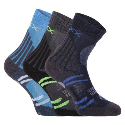 VoXX 3PACK dětské ponožky vícebarevné (Horalik-Mix B) 20/24