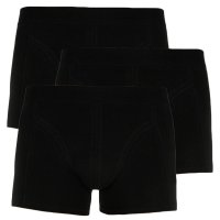 Jack and Jones 3PACK pánské boxerky černé (12127816 - black) XL