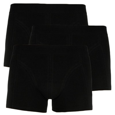 Jack and Jones 3PACK pánské boxerky černé (12127816 - black) XL