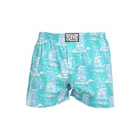 Styx Pánské trenky art klasická guma ledové kostky (A1657) XXL