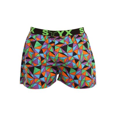 Styx Pánské trenky art sportovní guma trojúhelníky (B1056) S