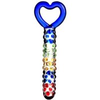 Skleněné dildo Envy Me (15 cm)