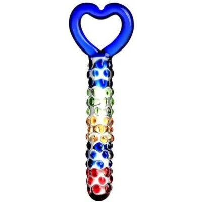 Skleněné dildo Envy Me (15 cm)