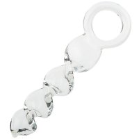 Skleněné dildo Heaven Gate (16 cm)