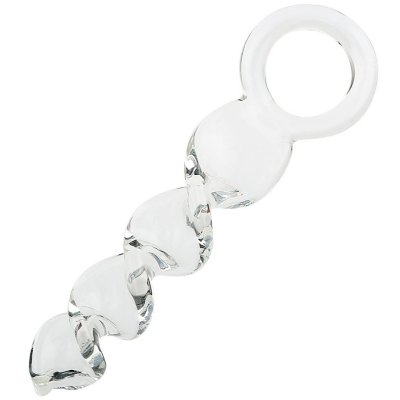 Skleněné dildo Heaven Gate (16 cm)