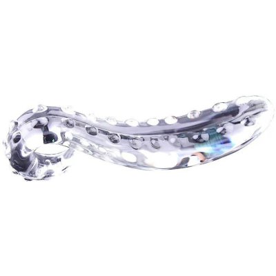 Skleněné dildo Tantric Touch (20 cm)