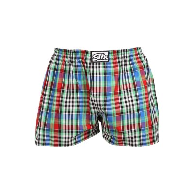 Styx Pánské trenky klasická guma vícebarevné (A1036) XL