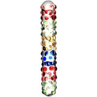 Skleněné dildo Wanderlust Me (17 cm)