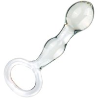 Skleněné dildo Orgasmic Me (11,5 cm)