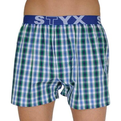 Styx Pánské trenky sportovní guma vícebarevné (B103) S