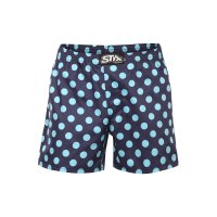 Styx Pánské trenky premium art klasická guma puntíky (AP1053) M