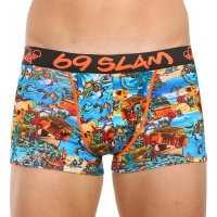 69SLAM Pánské boxerky hip beach bugger mason (MSYBHG-PO) L