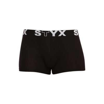 Styx Pánské boxerky sportovní guma černé (G960) S
