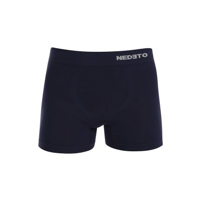 Nedeto Pánské boxerky bezešvé bambusové modré (NDTB002S) XL