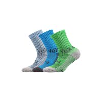 VoXX 3PACK dětské ponožky vícebarevné (Bomberik-mix-uni) 25/29