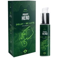 Private Hero Delay – Be Late Climax Delay gel (30 ml)