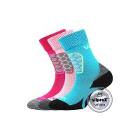 VoXX 3PACK dětské ponožky vícebarevné (solaxik-mix-B) 20/24