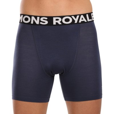 Mons Royale Pánské boxerky merino modré (100088-1169-568) XL