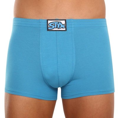 Styx Pánské boxerky klasická guma modré (Q969) S
