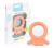 GiliGums silikon Baby Octopus Teether meruňkova 1 ks